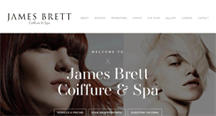 Desktop Screenshot of jamesbrettcoiffure.com