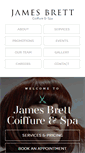 Mobile Screenshot of jamesbrettcoiffure.com